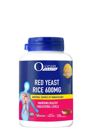 Red Yeast Rice (Ocean Health) 600mg Capsule 120's