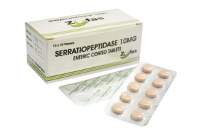 Serratiopeptidase 10mg EC Tabs