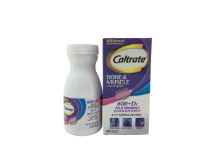Caltrate 600 Plus 500iu Tablet 60's