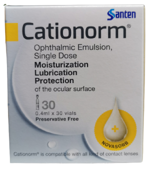 Cationorm Ophthalmic Emulsion 30x0.4ml