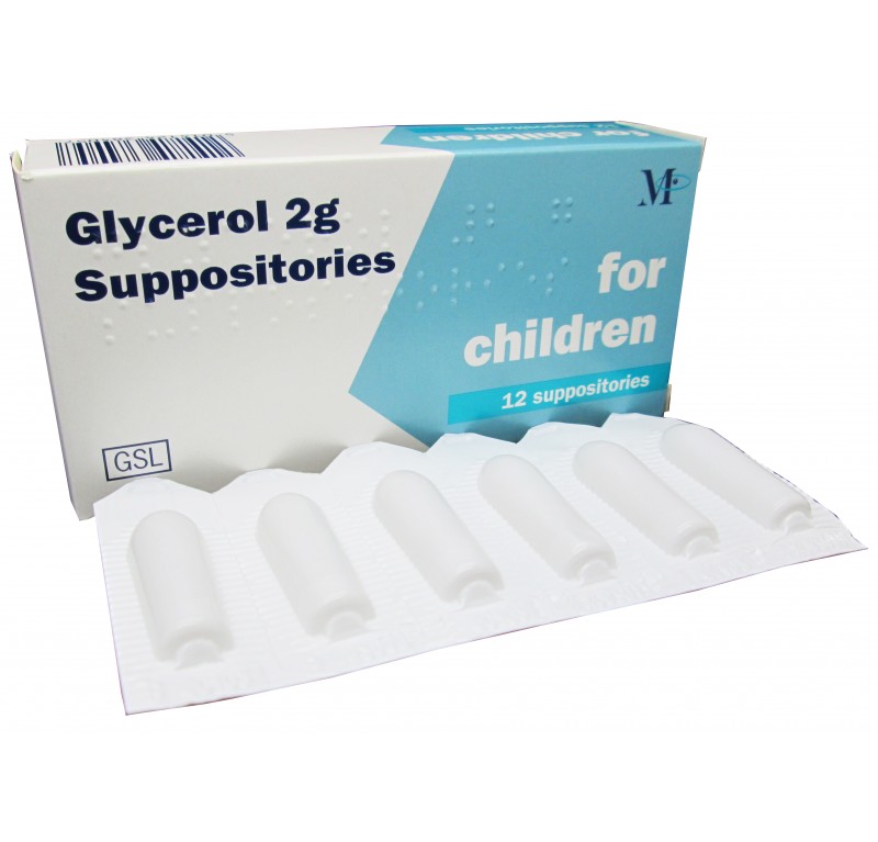 Glycerol 2g For Children Suppositories Medistore