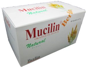 Mucilin (Orange Flavour) Sachet 5gm 40's